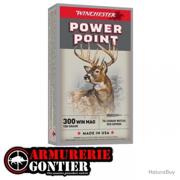 WINCHESTER 300 Win Mag 180grain PowerPoint