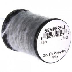 Semperfli Dry Fly Polyyarn BLANC