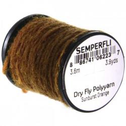 Semperfli Dry Fly Polyyarn ORANGE