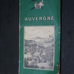 Guide michelin AUVERGNE de janvier 1956 collection REF @