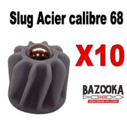 Slug acier - "Destroyer" X10 - HDS68 / HDR68