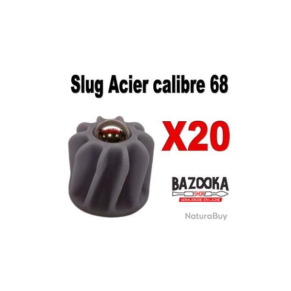 Slug acier - "Destroyer" X20 - HDS68 / HDR68