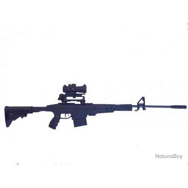 Carabine NORICA-AR15M16 RED DOT Cal. 4,5 mm , 19,9 Joules