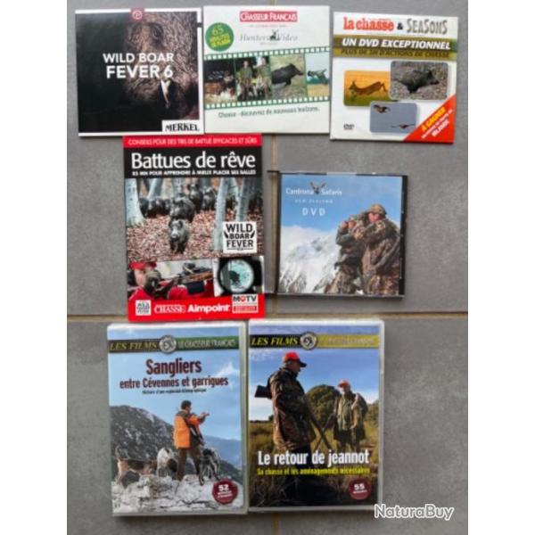 7 dvd chasse