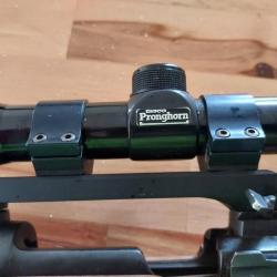 Carabine KETTNER 7x64 Culasse Mauser M 98 avec lunettes TASCO PRONGHORN 3X9X42 Montage pivotant