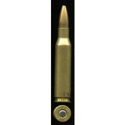 7-08 x 51 Remington - marquage militaire du MANS = 7mm.08  LM 89 - balle cuivre pointe creuse