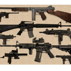 Affiche, poster vintage d'armes de guerre, taille 21x30cm modèle 15