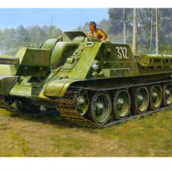 Affiche, poster vintage de char de guerre, taille 21x30cm modèle 4