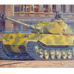 Affiche, poster vintage de char de guerre, taille 21x30cm modèle 14