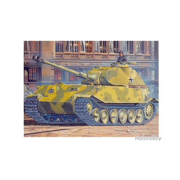 Affiche, poster vintage de char de guerre, taille 21x30cm modle 14