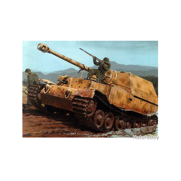 Affiche, poster vintage de char de guerre, taille 21x30cm modle 16