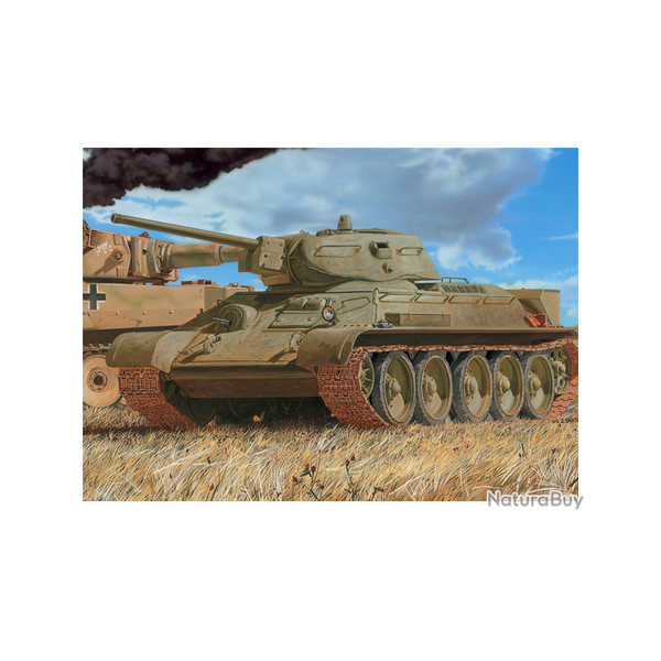 Affiche, poster vintage de char de guerre, taille 21x30cm modle 17