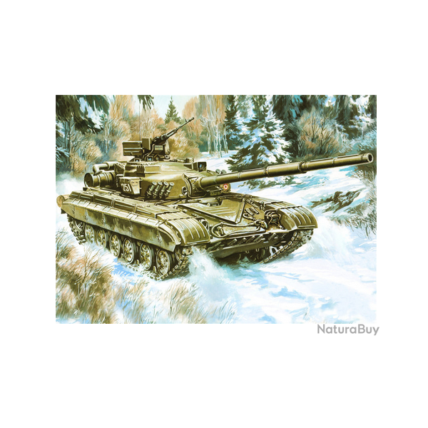 Affiche, poster vintage de char de guerre, taille 42x30cm modle 8