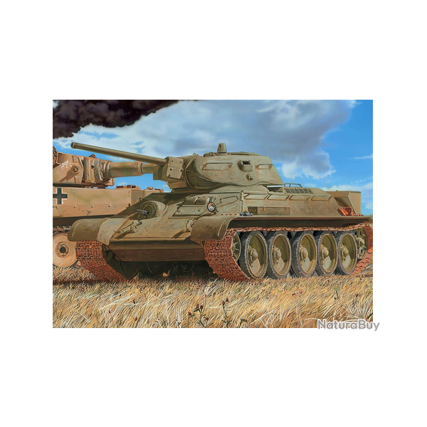 Affiche, poster vintage de char de guerre, taille 42x30cm modle 11