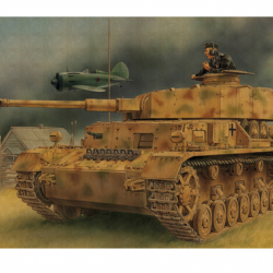 Affiche, poster vintage de char de guerre! taille 42x30cm modèle 2