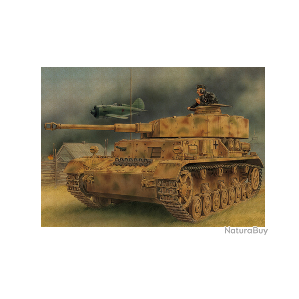 Affiche, poster vintage de char de guerre! taille 42x30cm modle 2