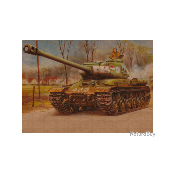 Affiche, poster vintage de char de guerre! taille 42x30cm modle 6