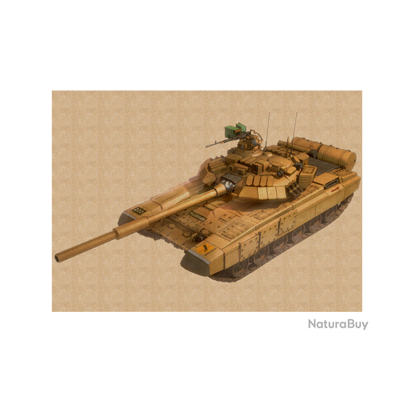 Affiche, poster vintage de char de guerre! taille 42x30cm modle 14