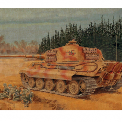 Affiche, poster vintage de char de guerre! taille 42x30cm modèle 22