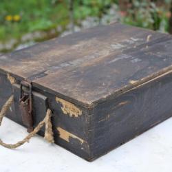 MILITARIA ALLEMAND WWII Caisse mortier 8 cm Gr.W.34 Granate Werfer 34 - Normandie 1944 GRW34006