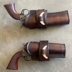 2 Holsters pour revolvers simple action SAA Pietta /Uberti