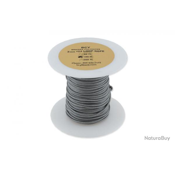 BCY - Bobine de Corde  D-LOOP 100ft SILVER