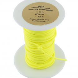 BCY - Bobine de Corde à D-LOOP 100ft FLUO YELLOW