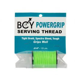 BCY - Bobine tranche-fil Powergrip .014" FLUO GREEN
