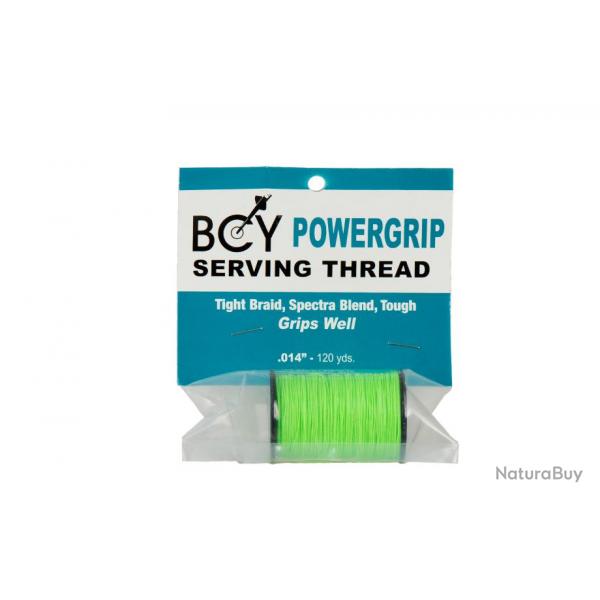 BCY - Bobine tranche-fil Powergrip .014" FLUO GREEN