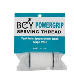 BCY - Bobine tranche-fil Powergrip Crossbow .032" WHITE