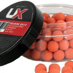 UMAREX - Pot de 100 billes caoutchouc d'entrainement orange Cal .43