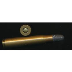 (10488) Une cartouche 7,65x53 MAUSER à  balle de tir réduit MARGA, en composite  F N 35 ww2 Belgique