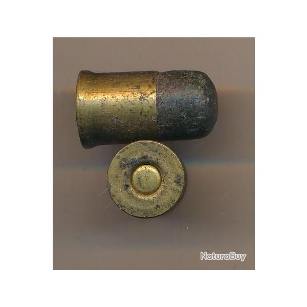 (10091) UNE BELLE .12mm GALAND, amorage central sans marquage balle cylindrique