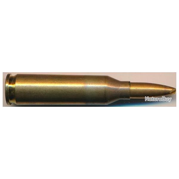 (10059)UNE CARTOUCHE EXPRIMENTALE  militaire  calibre 4,6x36 CETME  balle spoon tip