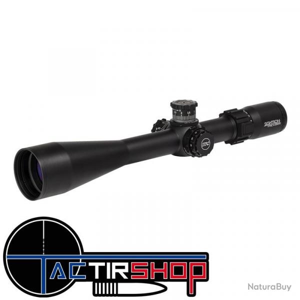 Lunette de tir Sightron S-TAC 4-20X50 FFP MRAD Zro stop Rticule Mil Hash