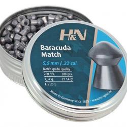 Plombs Baracuda Match 5.5mm H&N