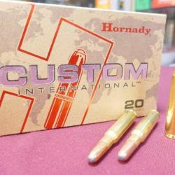 Cartouches de 30-06 HORNADY 220gr Interlock RN en boite de 20