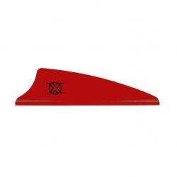 BOHNING - Plumes X-Vanes 1.5" RD RED