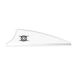 BOHNING - Plumes X-Vanes 3.00" WH WHITE