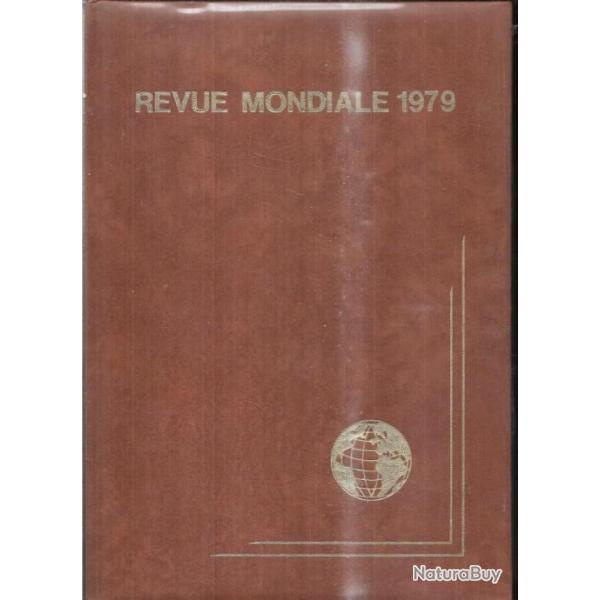 revue mondiale 1979 les vnements de l'anne direction bernard volker