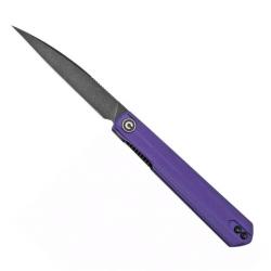 Couteau "Clavi" blackwash, Manche G-10 violet [Civivi]