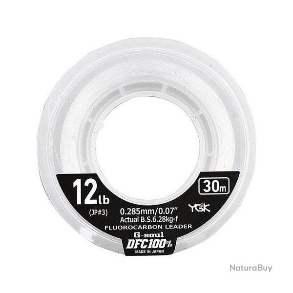Dfc 100% Fluoro Leader 12 Lb - 30 M