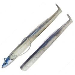 Combo Shore Black Eel 15cm 20g - Taille 3 - Be 150 Electric Blue + Rech. Electric Blue (tp Bleu)