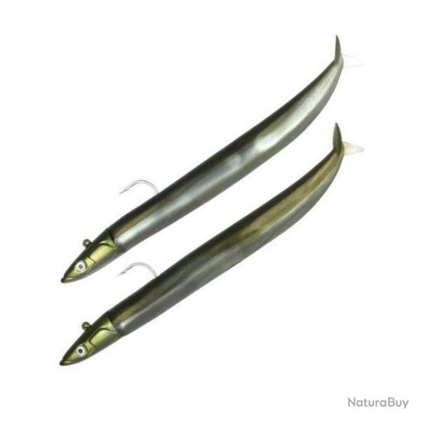 Double Combo Crazy Sand Eel 120 Off Shore - 12cm - 15g Kaki