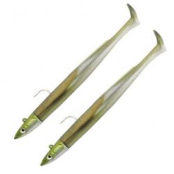 Double Combo Off Shore Crazy Paddle Tail 12cm 15g - Kaki
