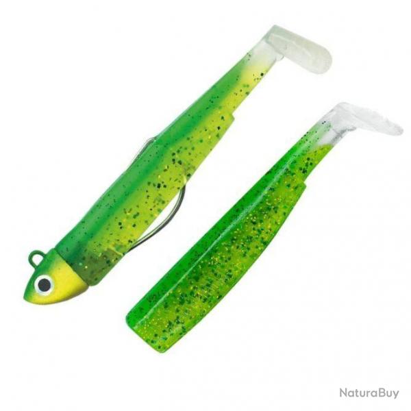 Combo Search Black Minnow 12cm 18g - Taille 3 - Bm 120 Chartreuse + Rech. Chartreuse