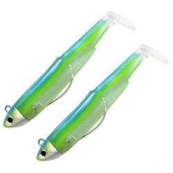 Double Combo Black Minnow 90 Search - 9cm - 8g - Taille 2 French Paradise - French Paradise