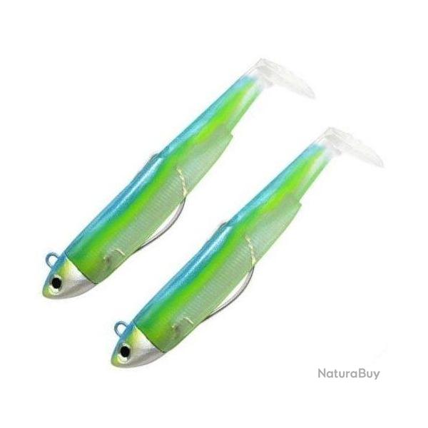 Double Combo Black Minnow 90 Search - 9cm - 8g - Taille 2 French Paradise - French Paradise