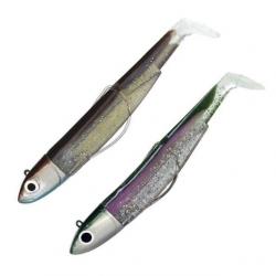 Double Combo Black Minnow 14cm 40g - Taille 4 - Bm 140 - Sexy Brown + Green Morning