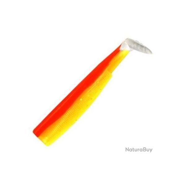 Corps Black Minnow 160 16cm - Taille 5 - Bm 160 - Par 3 Orange/jaune (uv)